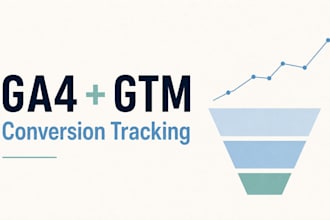 set up ga4 and GTM conversion tracking