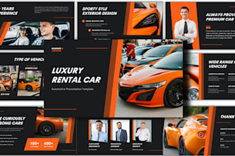 design powerpoint or canva presentation and pitch deck