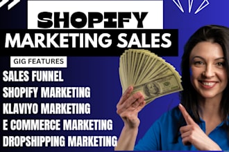 shopify marketing shopify promotion boost shopify sales klaviyo marketing