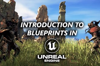 build your game with unreal engine 4 or 5 blueprints, systems, gameplay