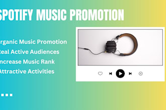 create and run highly effective ads to promote your spotify music