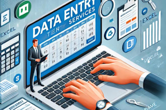 do data entry, word , excel, PDF conversion, bio tutor