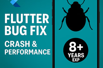 fix flutter bugs, crashes, and performance issues fast