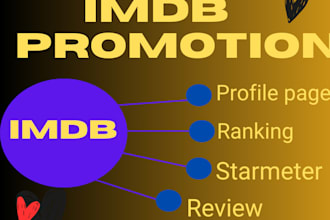 promote and do organic imdb movie promotion