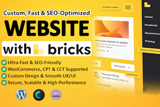 build super fast website with bricks builder and crocoblock