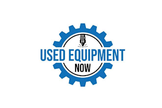 design awesome industrial equipment brand logo