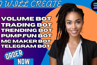do trading volume bot, pump fun bot, bundle bot telegram bot on xrpl, evm solana