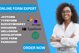 create online form pdf form onling survey using jotform typeform gohighlevel