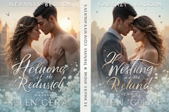 design professional romance and novel book covers