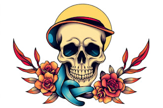draw a custom tattoo design