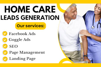 generate healthcare leads medicare leads home care leads elderly care leads