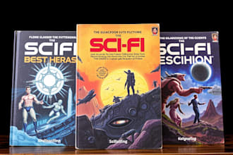 craft premium sci fi I science fiction book covers