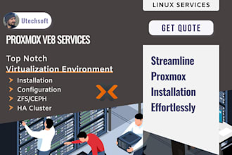 install and configure proxmox ha cluster with zfs, ceph