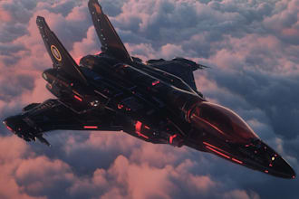 do an amazing sci fi spaceship or game art design for you