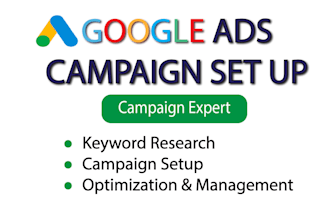 setup and optimize your google ads display ads PPC campaigns