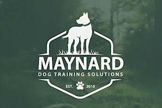 make a modern minimalist pet, dog, cat, animal logo and any graphics design
