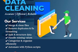 automated CSV cleaning and merging