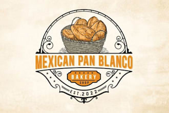 create modern restaurant wine cafe bakery logo design