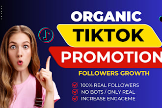 manage tiktok marketing, help to promote and grow your followers organically