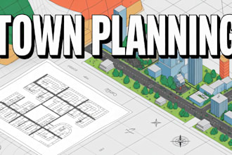 design professional town planning and housing layout for real estate