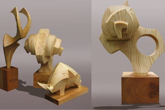 create highly detailed 3d bas relief engraving wood carving 3d printing model
