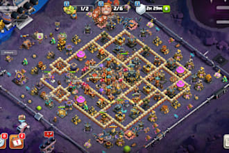 assist of clash of clans to help you upgrading everything