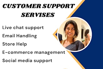 provide full time customer support services as a virtual assistant