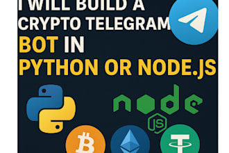 build telegram bot volume bot escrow bot solana bot shopping bot subscriber bot