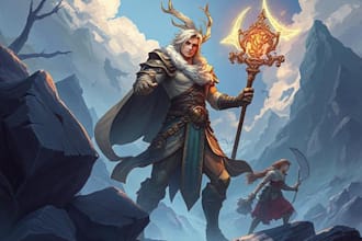 create stunning fantasy illustrations