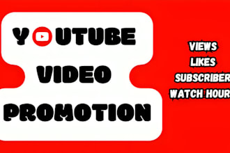 organic youtube promotion to boost channel growth to gain views