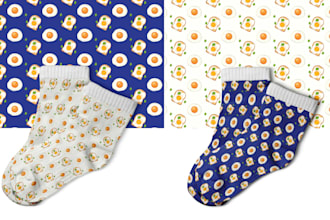create seamless hand drawn patterns for fabric, stationery, and home decor