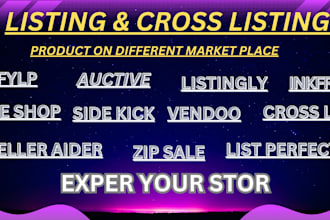 do draft list or cross listing using vendoo list perfectly flyp crosslist