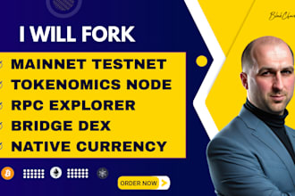 fork own blockchain mainnet testnet solana ethereum cosmos xui ton tron