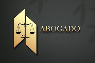 do law firm lawyer notary attorney justice law office advocate legal logo design