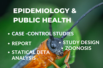 write public health and epidemiological content for u