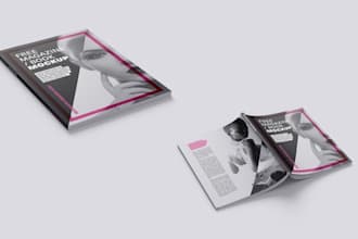 design professional magazine layout