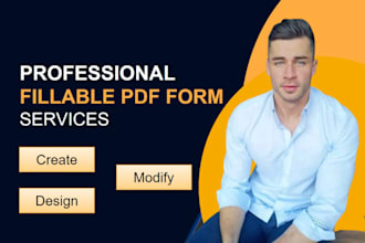 create fillable pdf editable, design pdf form and ebook, adobe acrobat, ms word