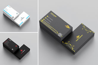 do unique modern minimalist business card design