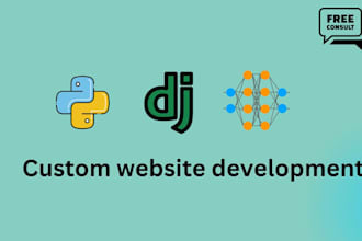 create ai website and software in python