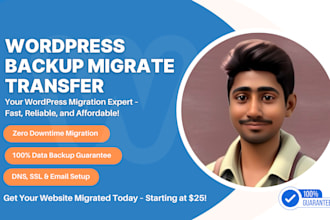 backup, migrate, and transfer your wordpress site