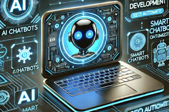 develop a cutting edge ai powered website with automation and chatbots