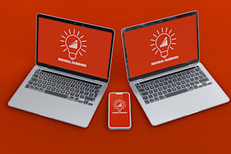 design logo and complete brand identity or brand style guides