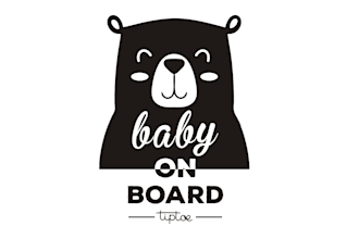 design modern revamp industry baby board sticker logo
