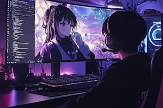 make an anime banner for your youtube channel