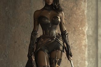 draw concept art, dnd character design and illustration