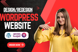 build rebuild design clone clean and responsive wordpress website