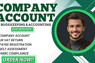 uk company accounts, corporation tax return ct600, and annual accounts