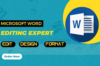 format, edit, and design microsoft word documents
