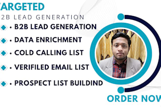 build a cold email list, provide targeted b2b lead generation for any industry