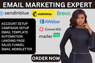 mailchimp klaviyo email template getresponse substack beehiive newsletter
